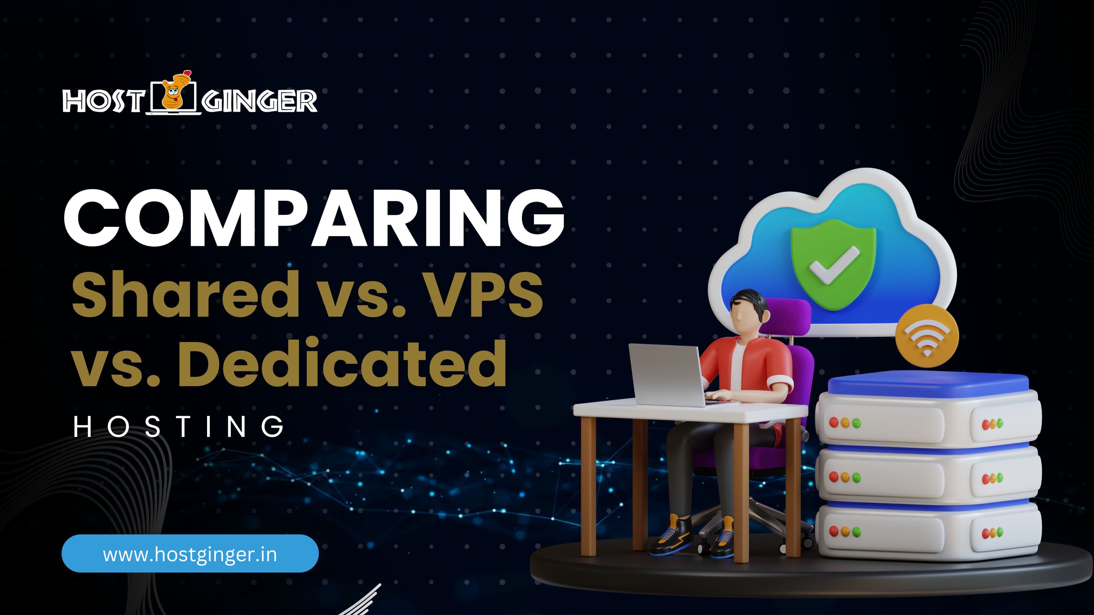 Comparing Shared vs. VPS vs. Dedicated Hosting