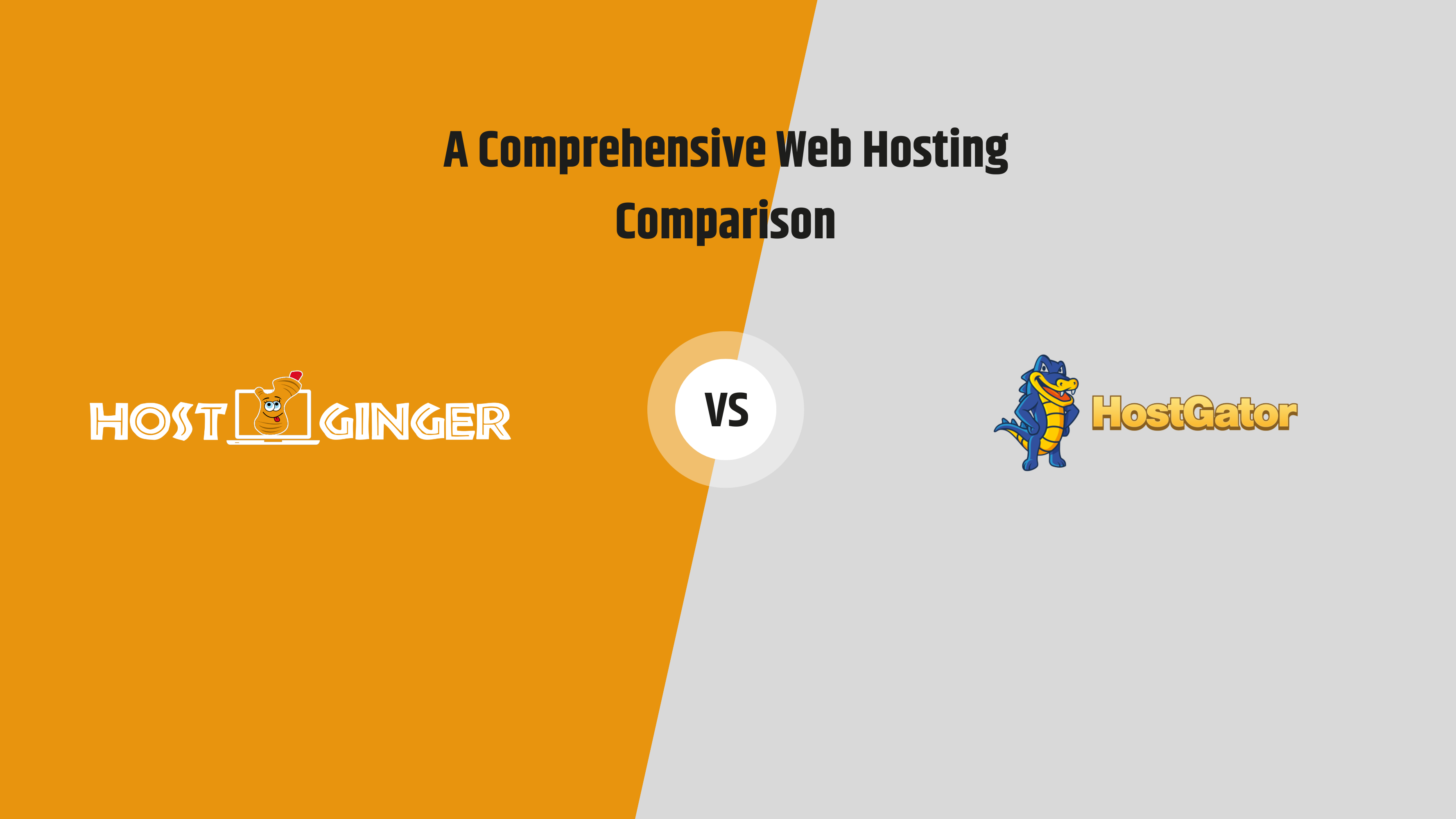 Hostginger vs. HostGator - Finding the Right Web Hosting Plan