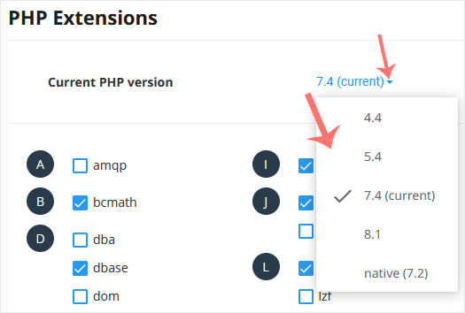 PHP extensions