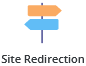 Site redirection icon