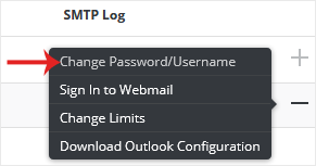  Change Password/Username