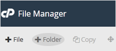 File Manager folder icon