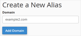 Creating New Alias