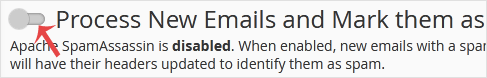 Process New Emails and Mark them as Spam