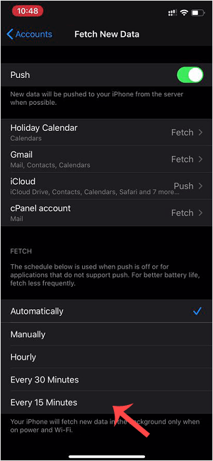 Fetch New Data